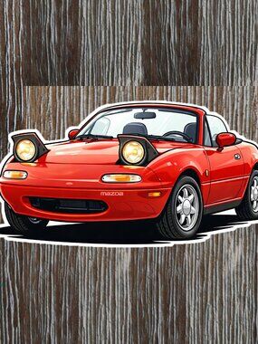 MAZDA MIATA MX-5 NA Vinyl Sticker